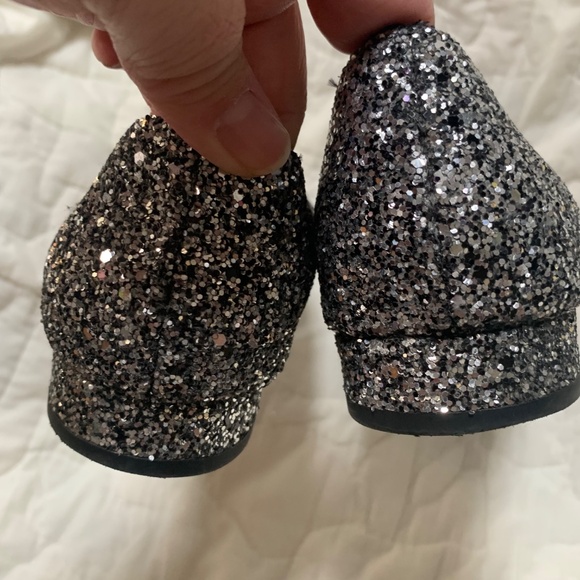 Kate Spade Buckle Up Glitter Flats Size 6.5 - Picture 6 of 10